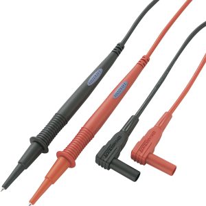 Przewody pomiarowe VOLTCRAFT MS-1A, 1.00 m, czarny, czerwony Przewody pomiarowe VOLTCRAFT MS-1A, 1.00 m, czarny, czerwony