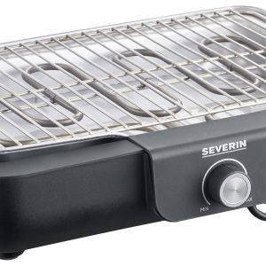 Severin PG 8554 Stół Grill stołowy przewodowy, bezstopniowy regulator temperatury czarny, srebrny Severin PG 8554 Stół Grill stołowy przewodowy, bezstopniowy regulator temperatury czarny, srebrny