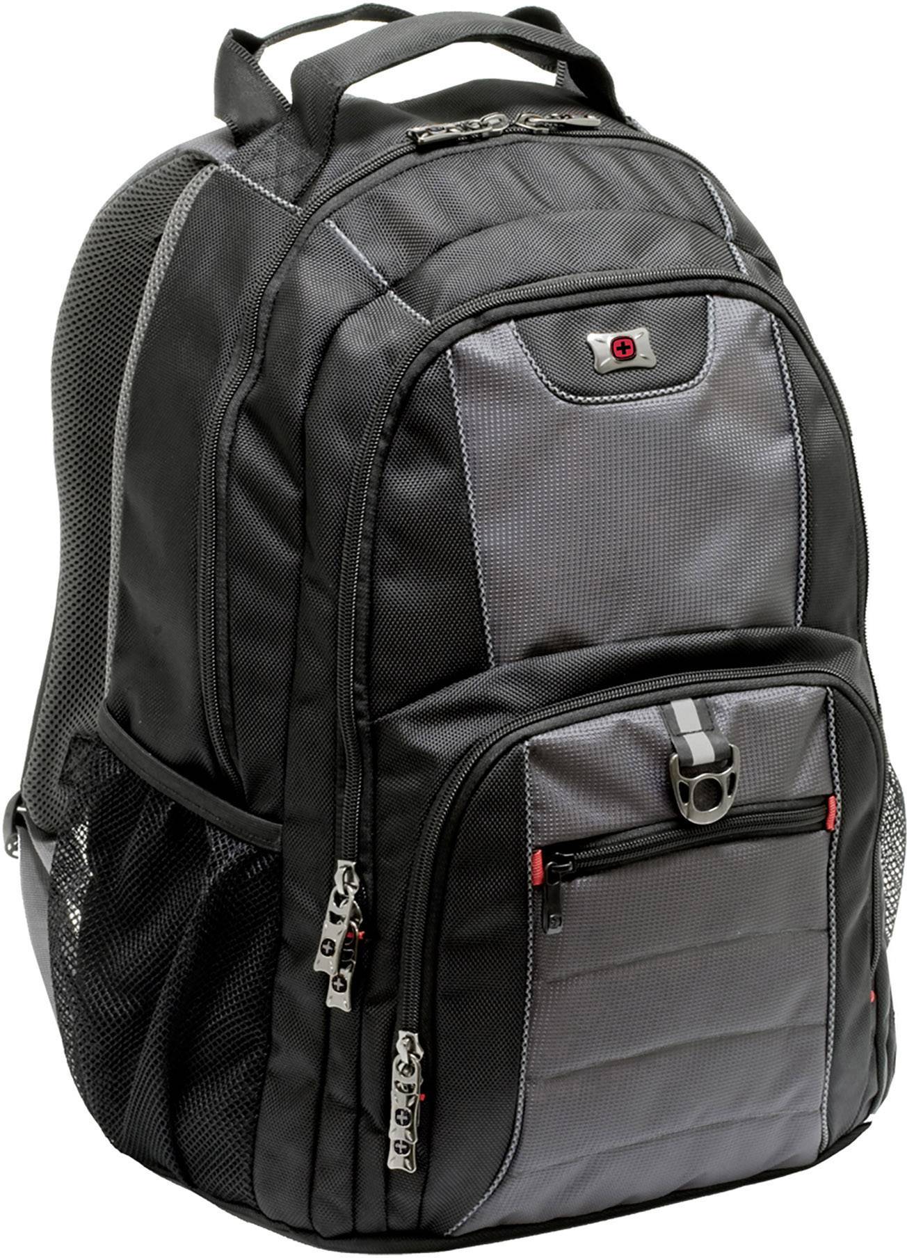 Plecak na laptopa Wenger Pillar 600633, 39,6 cm (15,6") , czarny, szary - obrazek 1