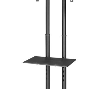 Hama 00220874 Stojak na kółkach do telewizora 81,3 cm (32″) – 190,5 cm (75″) z regulowaną wysokością Hama 00220874 Stojak na kółkach do telewizora 81,3 cm (32″) – 190,5 cm (75″) z regulowaną wysokością