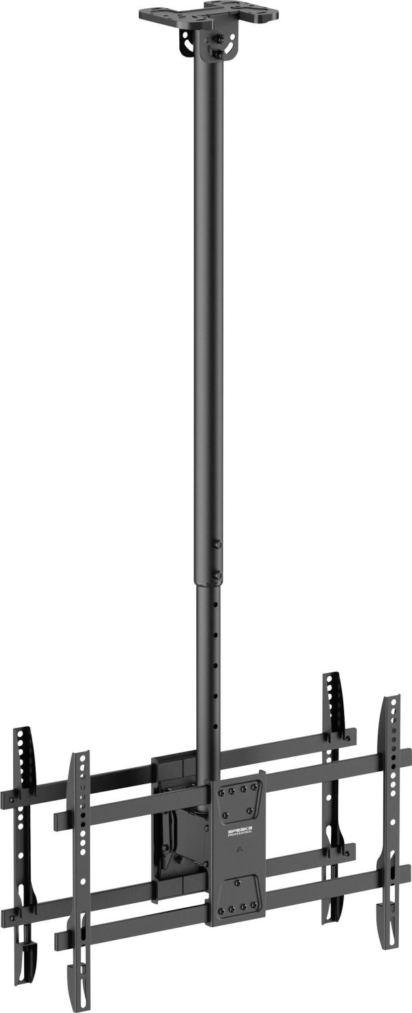 SpeaKa Professional SP-TVCM-550 Uchwyt sufitowy do telewizora 109,2 cm (43″) – 218,4 cm (86”) Uchylny, Przenośny, z regu