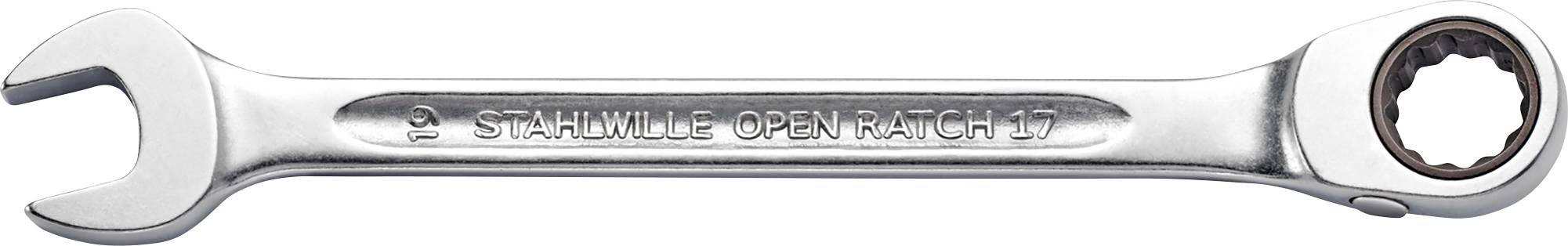Stahlwille 41172424 17 24 GEWINKELT Klucz oczkowy grzechotkowy Rozmiar klucza (metryczny) (tylko do tytułu) 24 mm - obrazek 1