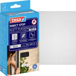 Moskitiera na okno Tesa InsectStop Comfort, 120 x 240 cm ,antracyt Moskitiera na okno Tesa InsectStop Comfort, 120 x 240 cm ,antracyt