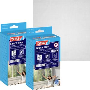 tesa 55286-00500-01 Ekran pyłkowy (S x W) 130 cm x 150 cm antracytowy 2 szt. tesa 55286-00500-01 Ekran pyłkowy (S x W) 130 cm x 150 cm antracytowy 2 szt.