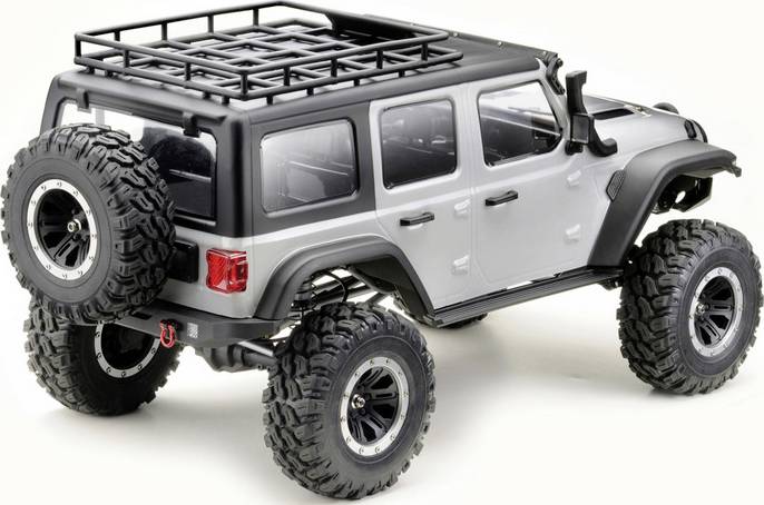 Absima CR1.8 Chassis Szczotkowy 1:8 Model samochodu RC Elektryczny Crawler Napęd na wszystkie koła RtR 2,4 GHz - obrazek 1