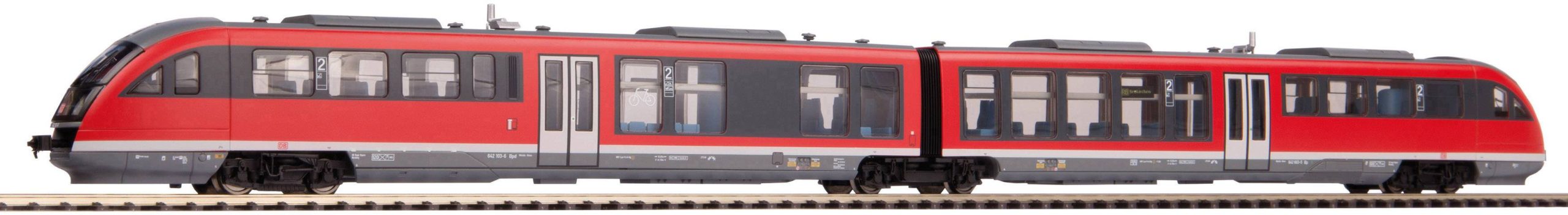 Piko H0 52289 H0 Dieselowy zespół trakcyjny „Desiro” BR 642 firmy DB AG - obrazek 1