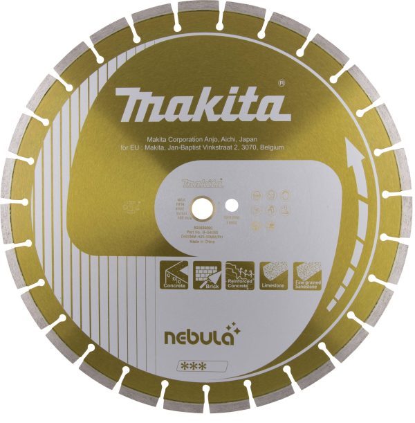 Tarcza tnąca diamentowa Makita B-54069 B-54069 400 mm 1 szt.