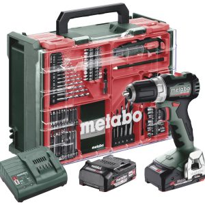 Wiertarko-wkrętarka akumulatorowa Metabo BS 18 L BL Set 613155710 18 V 2 Ah zaw. 2 akumulatory, bezszczotkowy, zaw. wali Wiertarko-wkrętarka akumulatorowa Metabo BS 18 L BL Set 613155710 18 V 2 Ah zaw. 2 akumulatory, bezszczotkowy, zaw. wali