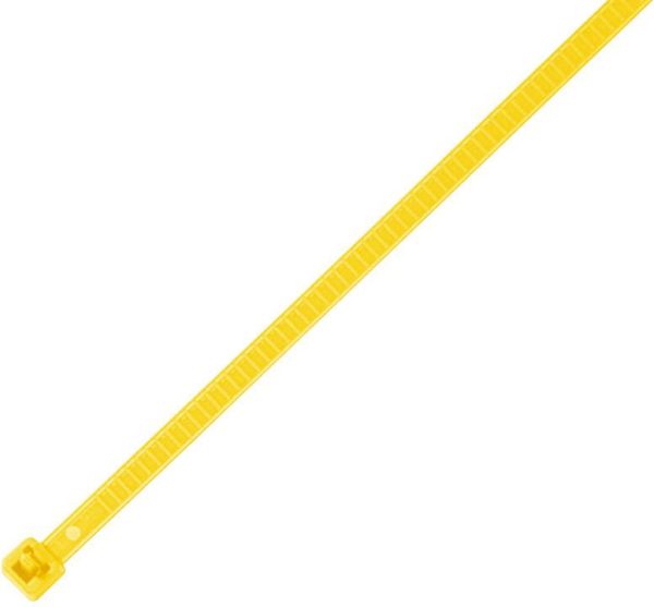 Opaski wielokrotnego użytku LR55 (L x B) 195 x 4.7 mm LR55R-PA66-YE-Q1 Kolor producenta: żółty HellermannTyton 115-00004