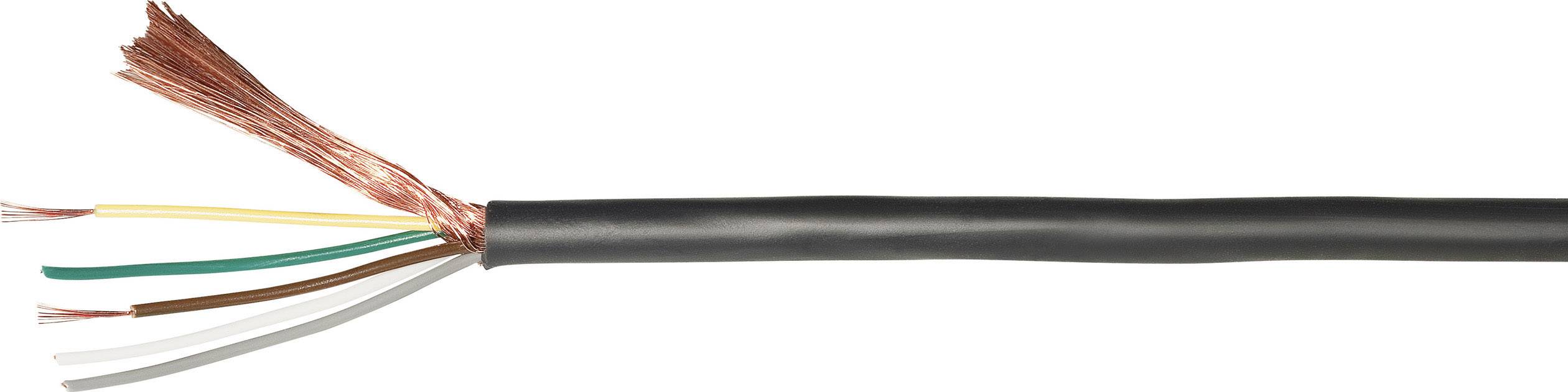 Przewód audio BKL Electronic 1509011, 4 x 0.22 mm², czarny, Produkty w metrach bieżących - obrazek 1