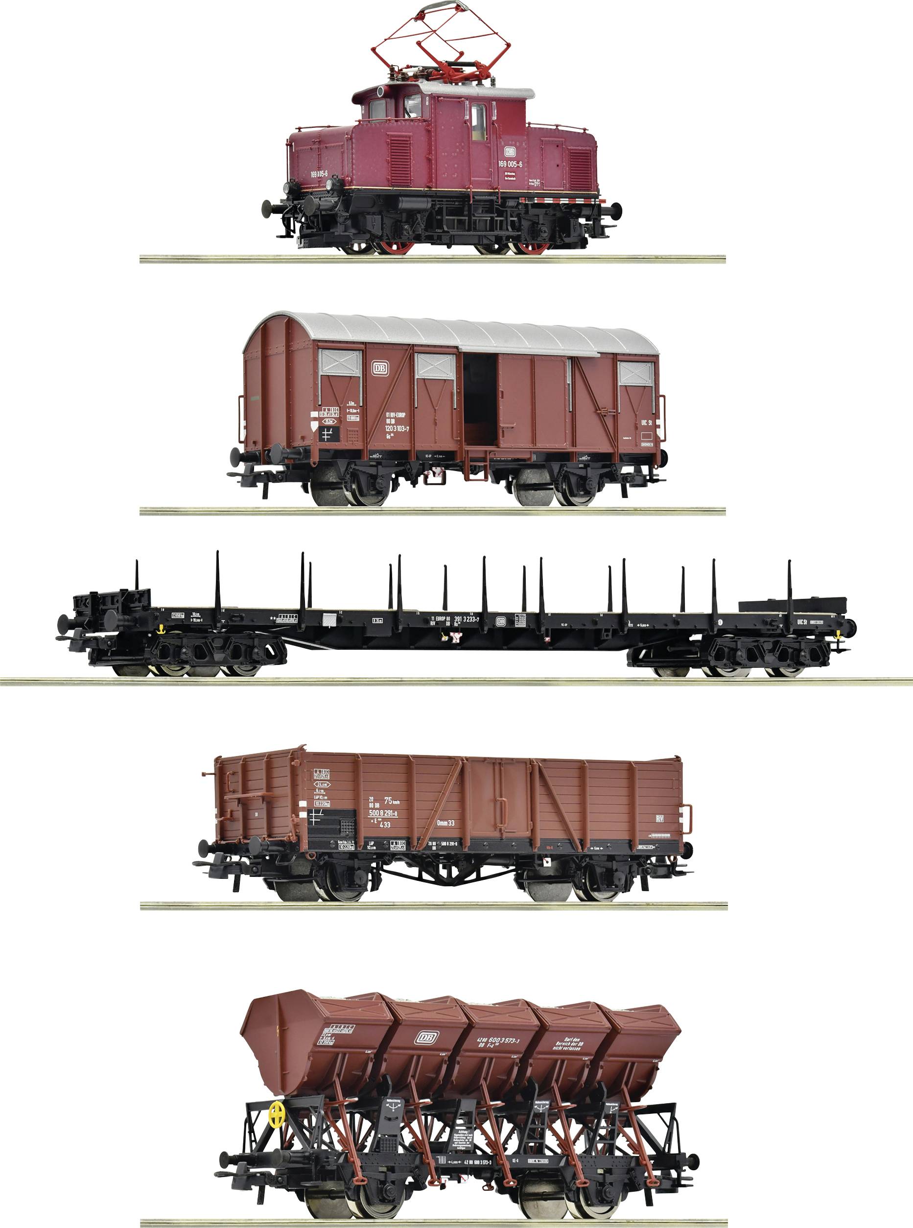 Pociąg towarowy H0 Roco 5500003 - obrazek 1