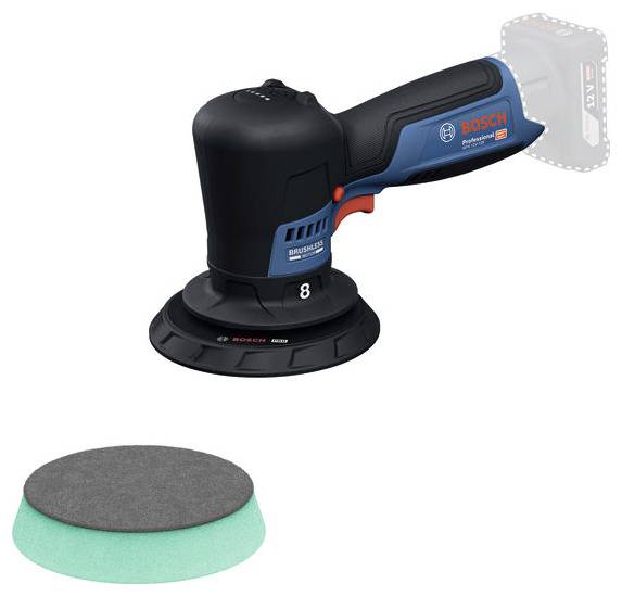 Polerka mimośrodowa akumulatorowa Bosch Professional GPX 12V-125 06019L4100 12 V - obrazek 1