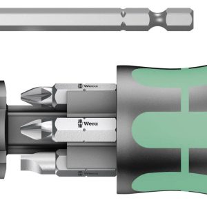 Wkrętak z magazynkiem Wera Kraftform Kompakt 28 SB 05073240001 do warsztatu 1/4″ (6,3 mm) DIN 3126, DIN ISO 1173 Wkrętak z magazynkiem Wera Kraftform Kompakt 28 SB 05073240001 do warsztatu 1/4″ (6,3 mm) DIN 3126, DIN ISO 1173