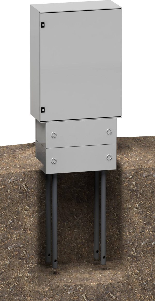 Schneider Electric NSYZM253G NSYZM253G Trzonek (S x W) 456 mm x 200 mm szaro-biały (ral 7035) 1 szt.