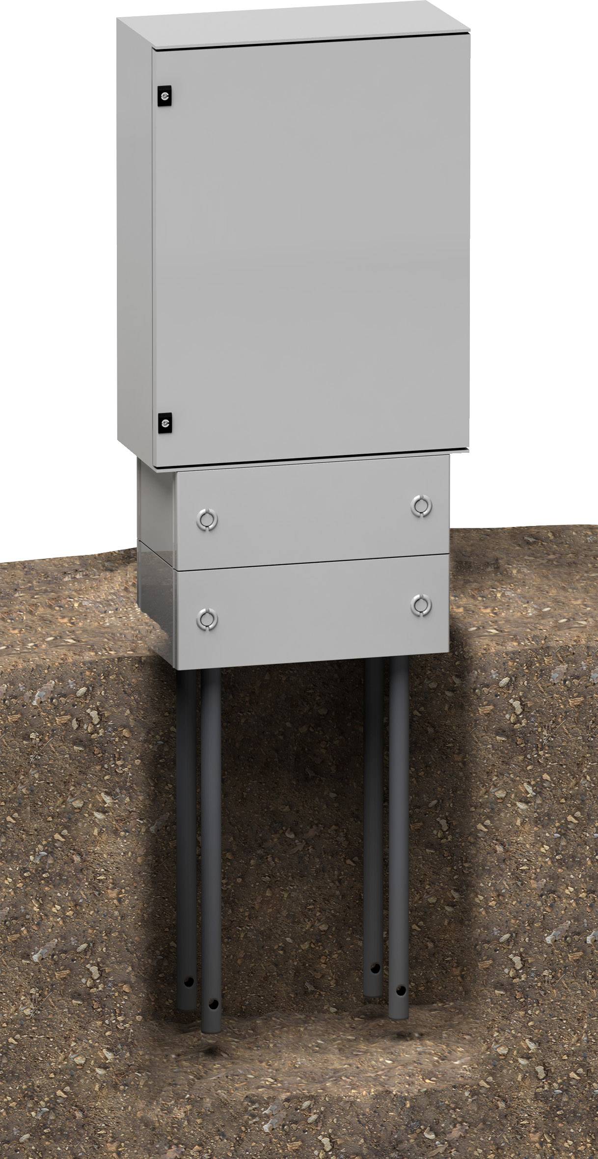 Schneider Electric NSYZM253G NSYZM253G Trzonek (S x W) 456 mm x 200 mm szaro-biały (ral 7035) 1 szt. - obrazek 1