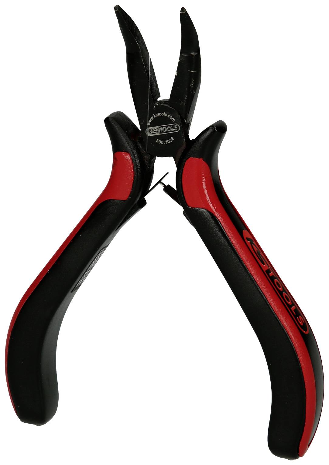 KS Tools 5007022 Szczypce płaskie, okrągłe stal narzędziowa 130 mm - obrazek 1