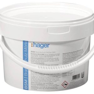 Zaprawa ogniochronna Hager BSM0003 3 kg Zaprawa ogniochronna Hager BSM0003 3 kg