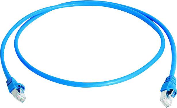kabel LAN Telegärtner 100009128, 1 szt., RJ45, CAT 6a, S/FTP, 25.00 m, niebieski - obrazek 1