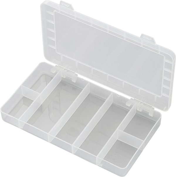 TRU COMPONENTS PP07-01 Skrzynka (D x S x W) 192 x 110 x 24 mm Ilość przegród: 7 stały podział sztuka Opis 1 szt.