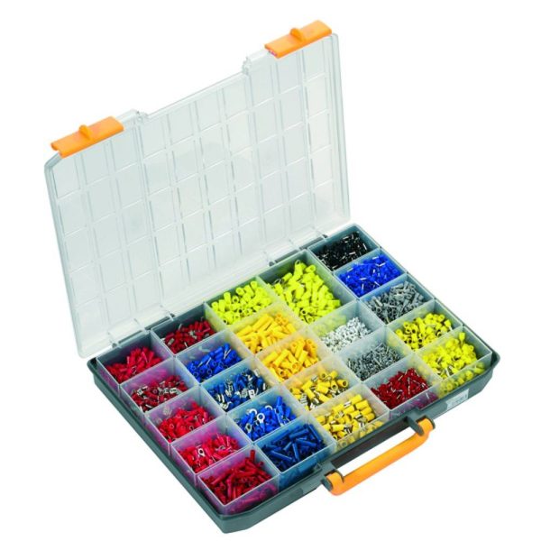 Weidmüller 9202640000 Zestaw złączy zaciskanych 0.50 mm² 6 mm² biały, szary, czerwony, czarny, niebieski, żółty 4500 szt