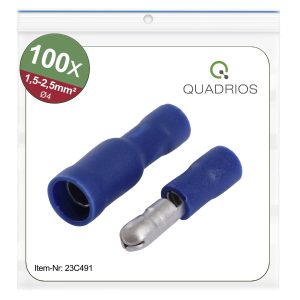 Złącze okrągłe Quadrios 23C491, 1.5 mm² – 2.5 mm², 100 szt. Złącze okrągłe Quadrios 23C491, 1.5 mm² – 2.5 mm², 100 szt.