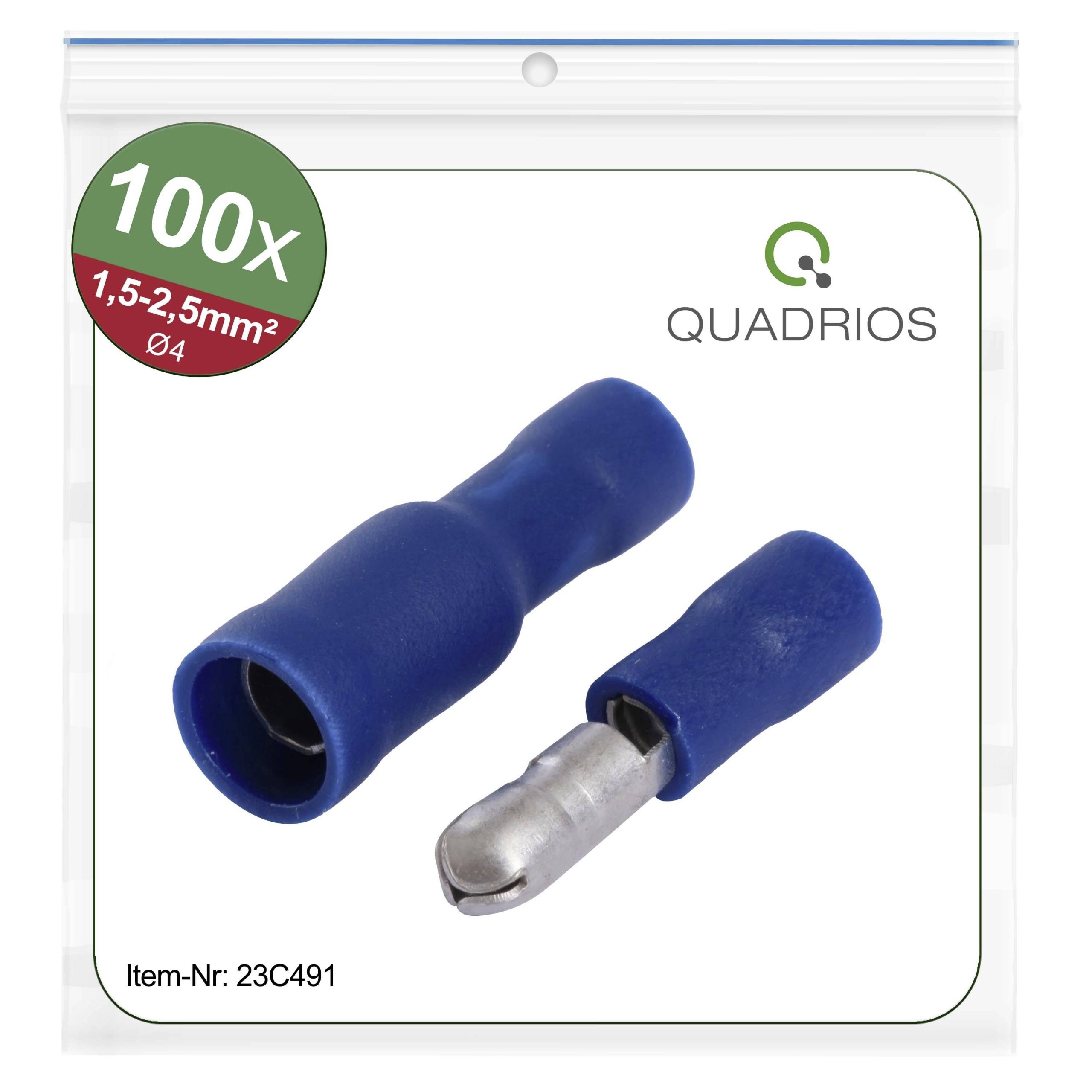 Złącze okrągłe Quadrios 23C491, 1.5 mm² - 2.5 mm², 100 szt. - obrazek 1