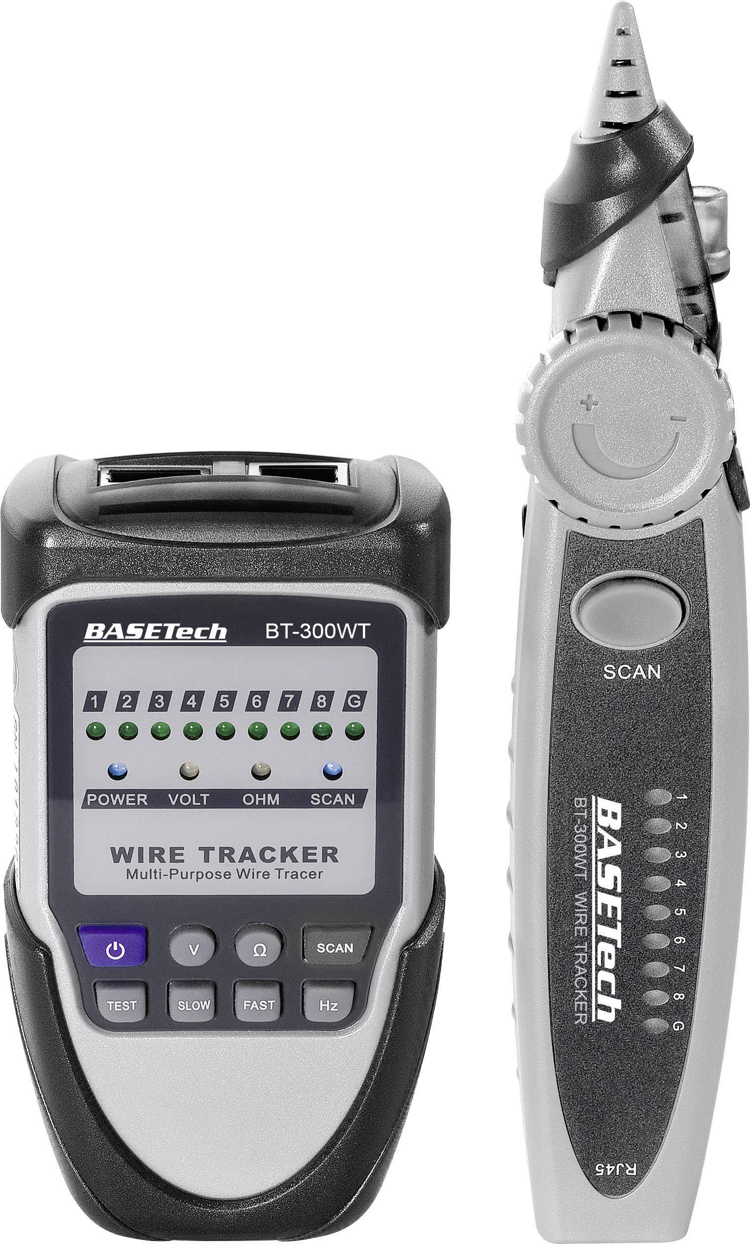 Tester i lokalizator przewodów Basetech BT-300 WT - obrazek 1