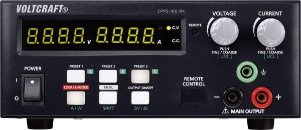 Zasilacz laboratoryjny regulowany VOLTCRAFT CPPS-160-84 0.02 – 84 V/DC 0.01 – 5 A 160 W