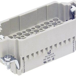 HARTING 09160723001 Wstawka pinowa męska Han® 72DD-M-c, seria Han® DD, 72 + PE, 1 szt. HARTING 09160723001 Wstawka pinowa męska Han® 72DD-M-c, seria Han® DD, 72 + PE, 1 szt.