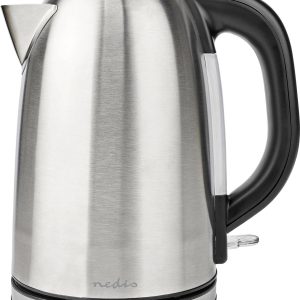 Nedis KAWK350EAL Czajnik srebrny, czarny Pojemność: 1.7 l Nedis KAWK350EAL Czajnik srebrny, czarny Pojemność: 1.7 l