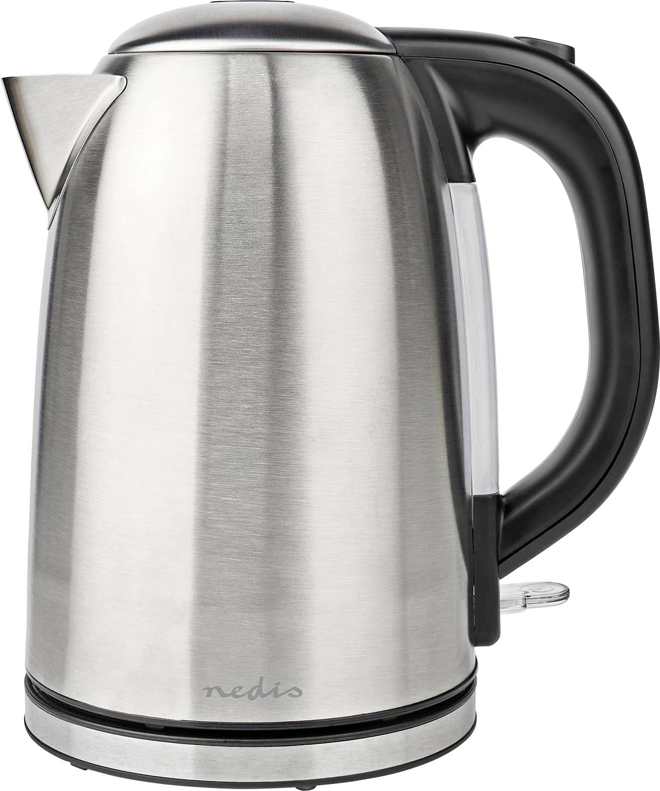 Nedis KAWK350EAL Czajnik srebrny, czarny Pojemność: 1.7 l - obrazek 1