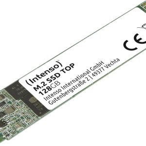Dysk wewnętrzny SSD SATA M.2 2280 128 GB Intenso Top Performance M.2 SATA 6 Gb/s Produkt nowy Dysk wewnętrzny SSD SATA M.2 2280 128 GB Intenso Top Performance M.2 SATA 6 Gb/s Produkt nowy