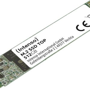 Dysk wewnętrzny SSD SATA M.2 2280 512 GB Intenso Top Performance M.2 SATA 6 Gb/s Produkt nowy Dysk wewnętrzny SSD SATA M.2 2280 512 GB Intenso Top Performance M.2 SATA 6 Gb/s Produkt nowy