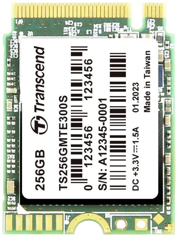 Dysk wewnętrzny SSD M.2 PCIe NVMe 2230 256 GB Transcend 300S PCIe NVMe 3.0 x4 Produkt nowy