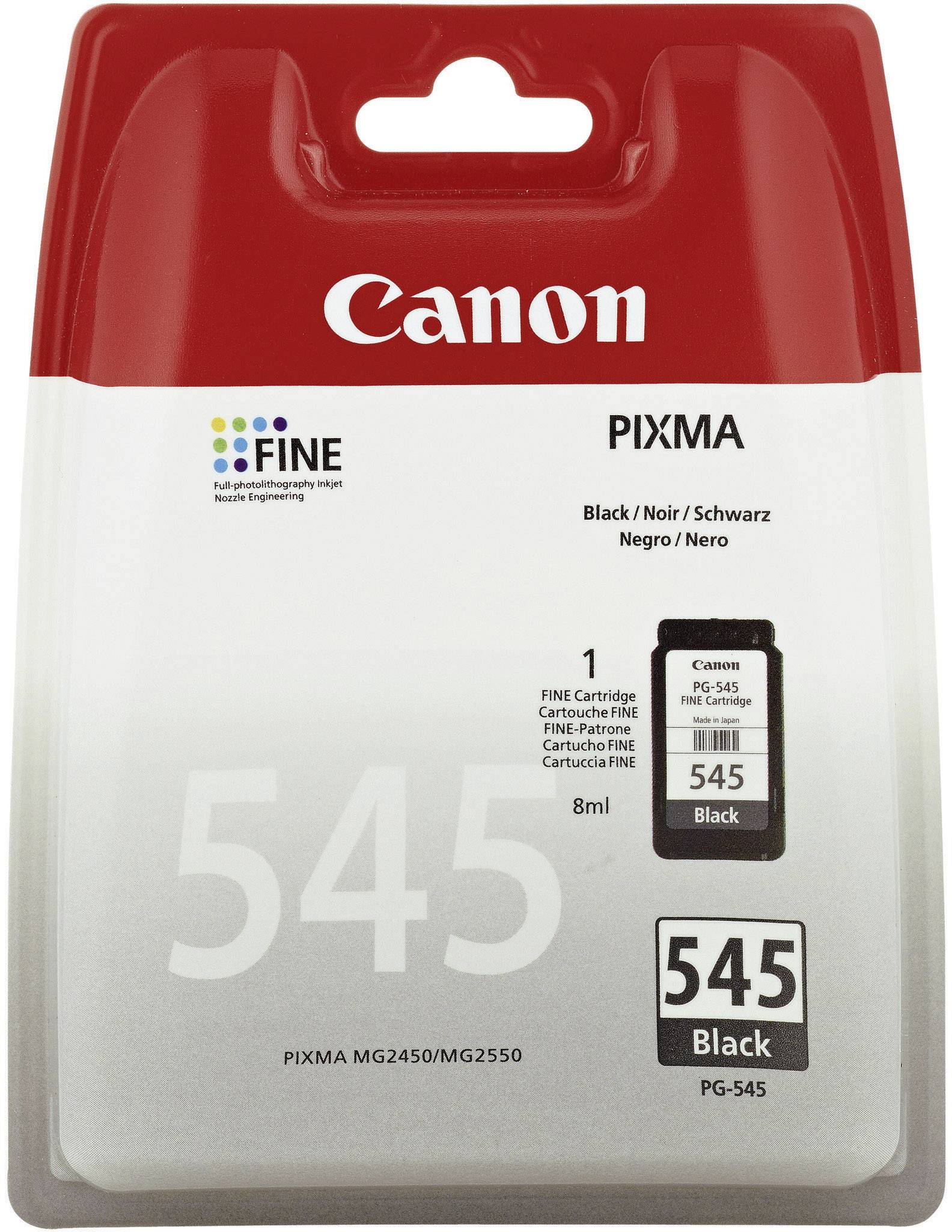 Canon atrament PG-545 tusz oryginalny Czarny 8287B001 - obrazek 1