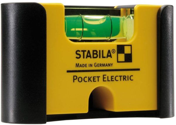 Poziomica kieszonkowa Pocket Electric Stabila 18115, długość 6,8 cm