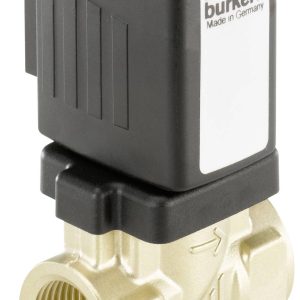 Serwozawór sterowany Bürkert 221637 230 V/AC nakrętka G 1 Średnica nominalna 20 mm Materiał obudowy mosiądz Element uszc