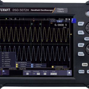 Skopometr VOLTCRAFT DSO-5072H, 70 MHz, 2- kanałowy, 1 GSa/s, 40 Mpts, 8 Bit Skopometr VOLTCRAFT DSO-5072H, 70 MHz, 2- kanałowy, 1 GSa/s, 40 Mpts, 8 Bit