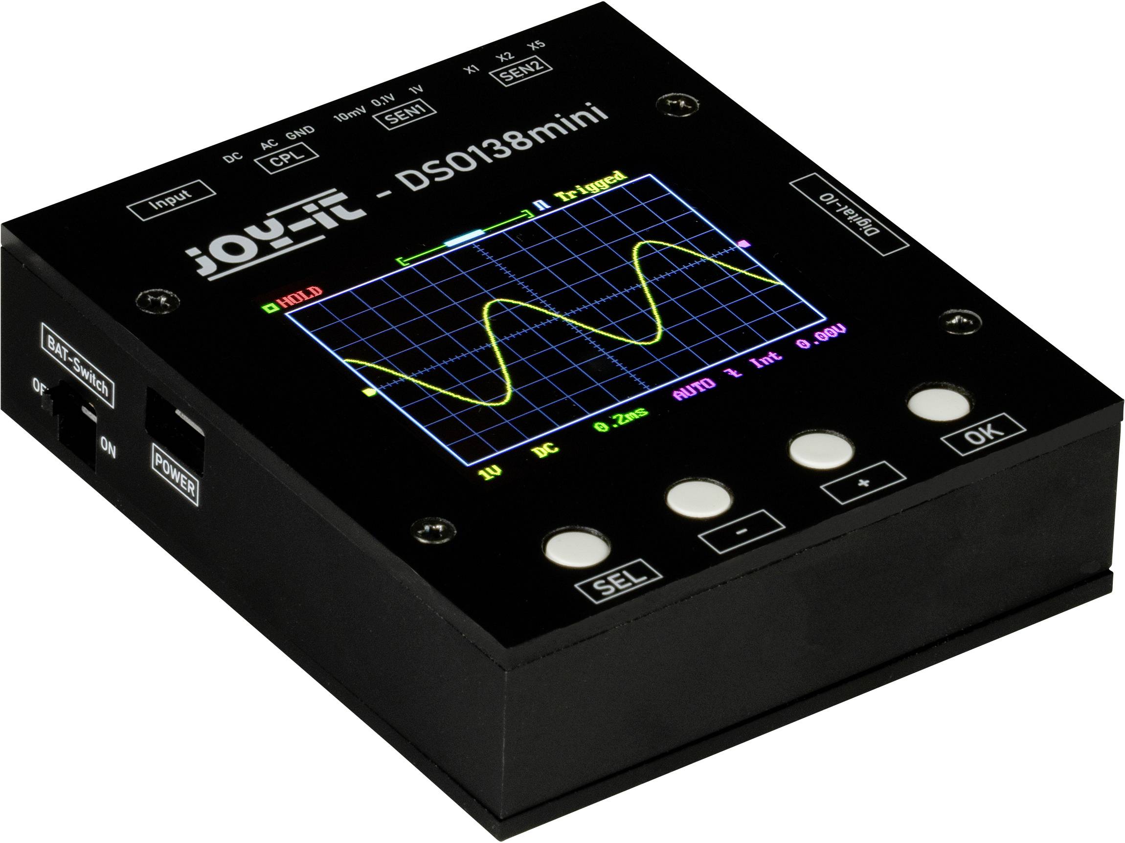 Oscyloskop cyfrowy Joy-it DSO-138-Mini 200 kHz 1 MSa/s - obrazek 1