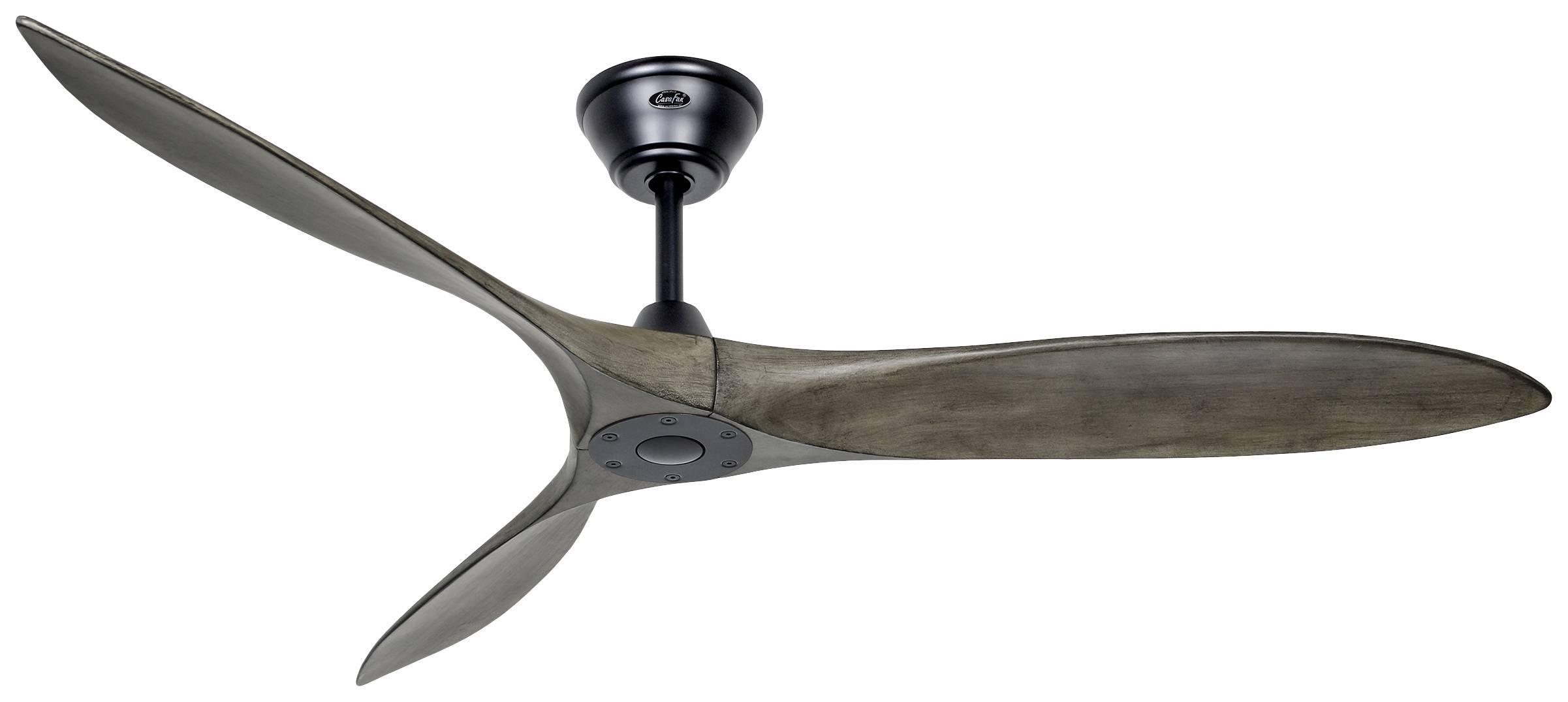 CasaFan ECO AIRSCREW 152 MS-GW Wentylator sufitowy 28 W (Ø x W) 1520 mm x 275 mm czarny (matowy) pilot zdalnego sterowan - obrazek 1