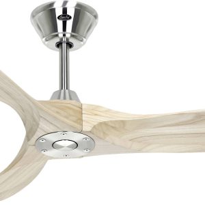 CasaFan ECO GENUINO 122 BN-NT Wentylator sufitowy 11.3 W (Ø x W) 1220 mm x 280 mm chrom pilot zdalnego sterowania, tryb