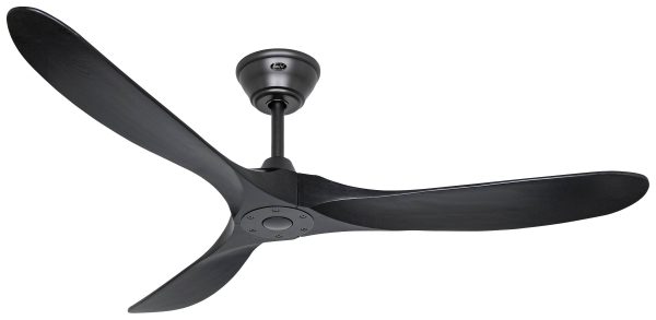 CasaFan ECO GENUINO 152 MS-MS Wentylator sufitowy 16.6 W (Ø x W) 1520 mm x 285 mm czarny (matowy) pilot zdalnego sterowa