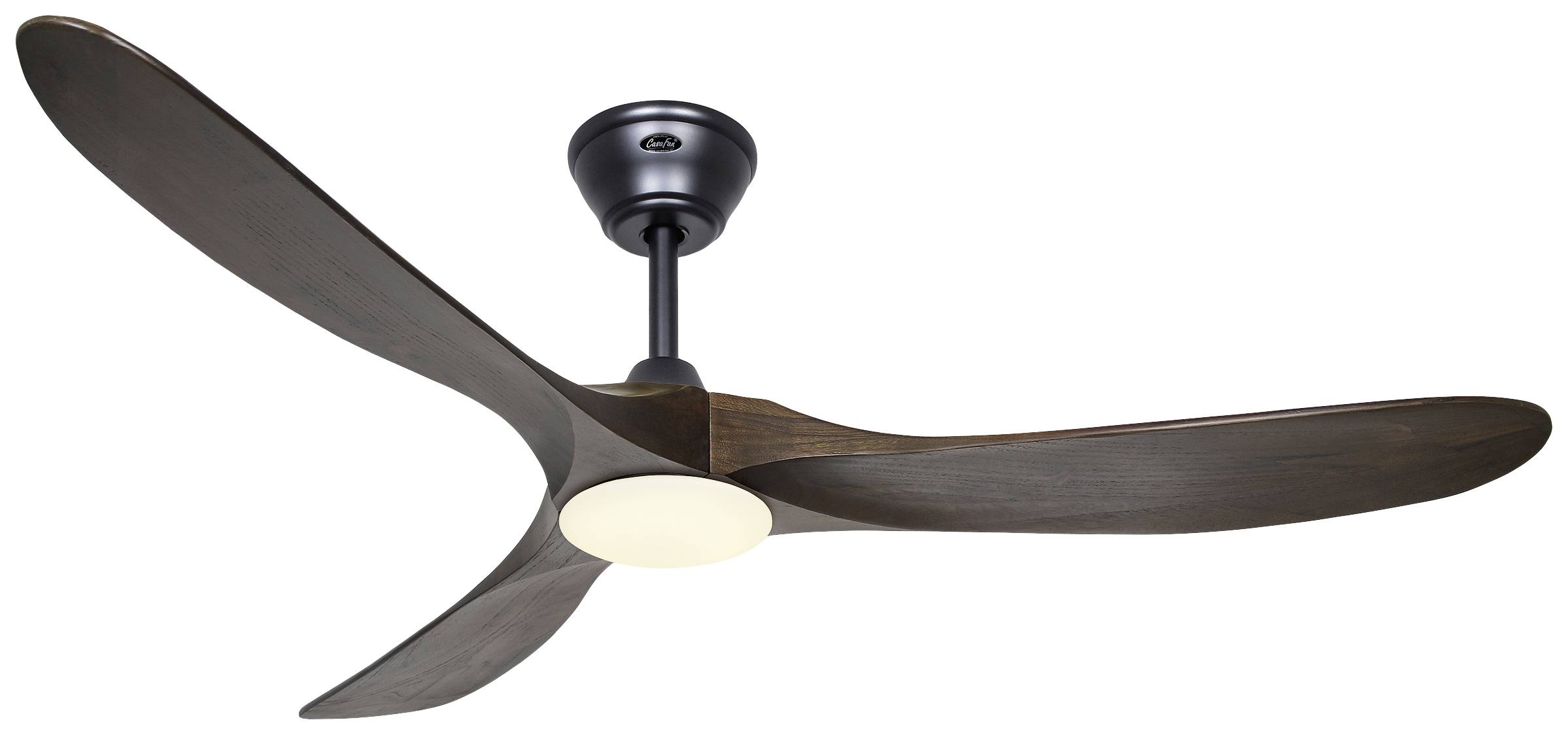 CasaFan ECO GENUINO-L 152 MS-NB Wentylator sufitowy 16.5 W (Ø x W) 1520 mm x 340 mm czarny (matowy) pilot zdalnego stero - obrazek 1