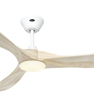 CasaFan ECO GENUINO-L 152 MW-NT Wentylator sufitowy 16.5 W (Ø x W) 1520 mm x 340 mm biały (matowy) pilot zdalnego sterow