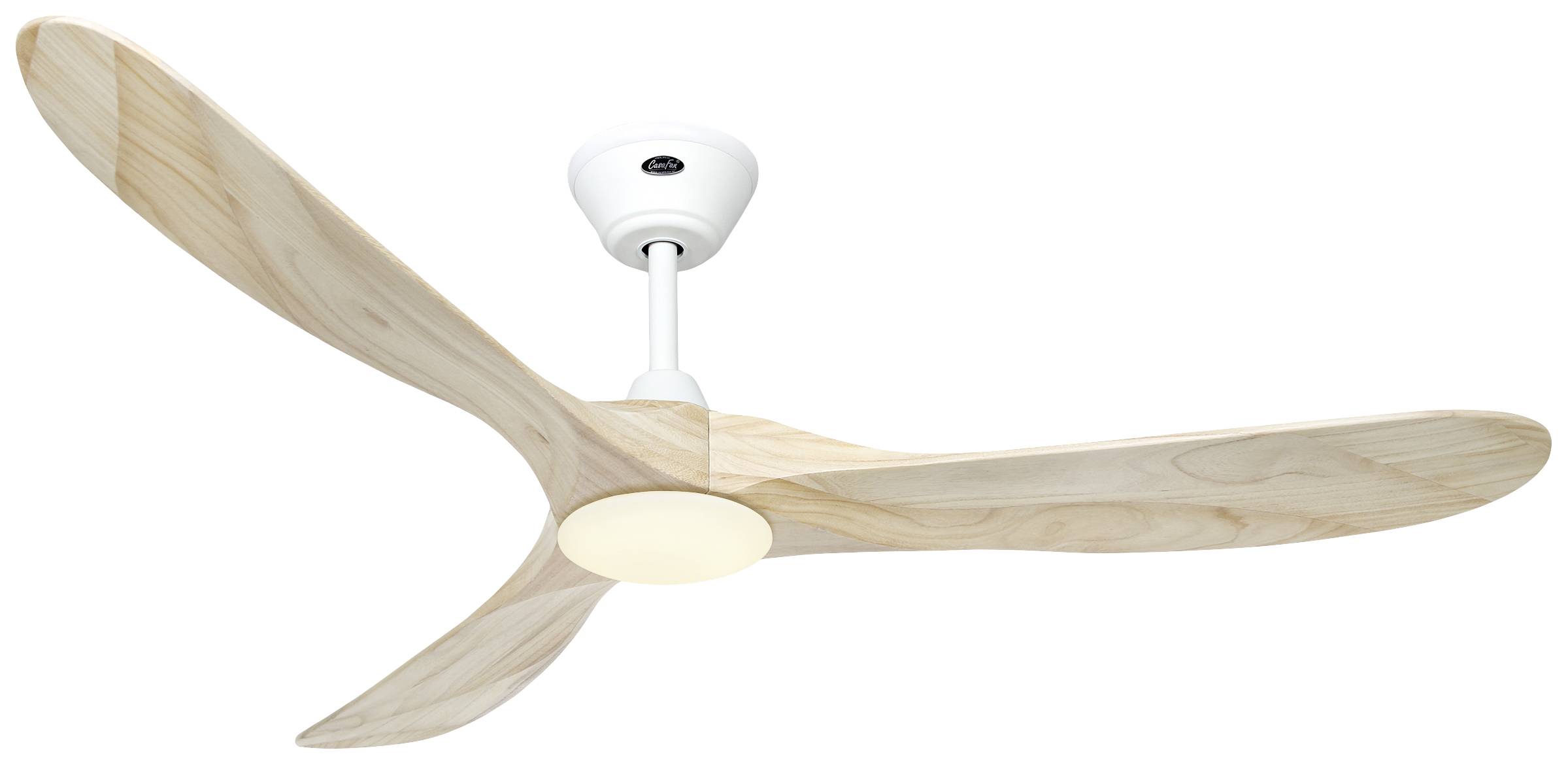CasaFan ECO GENUINO-L 152 MW-NT Wentylator sufitowy 16.5 W (Ø x W) 1520 mm x 340 mm biały (matowy) pilot zdalnego sterow - obrazek 1