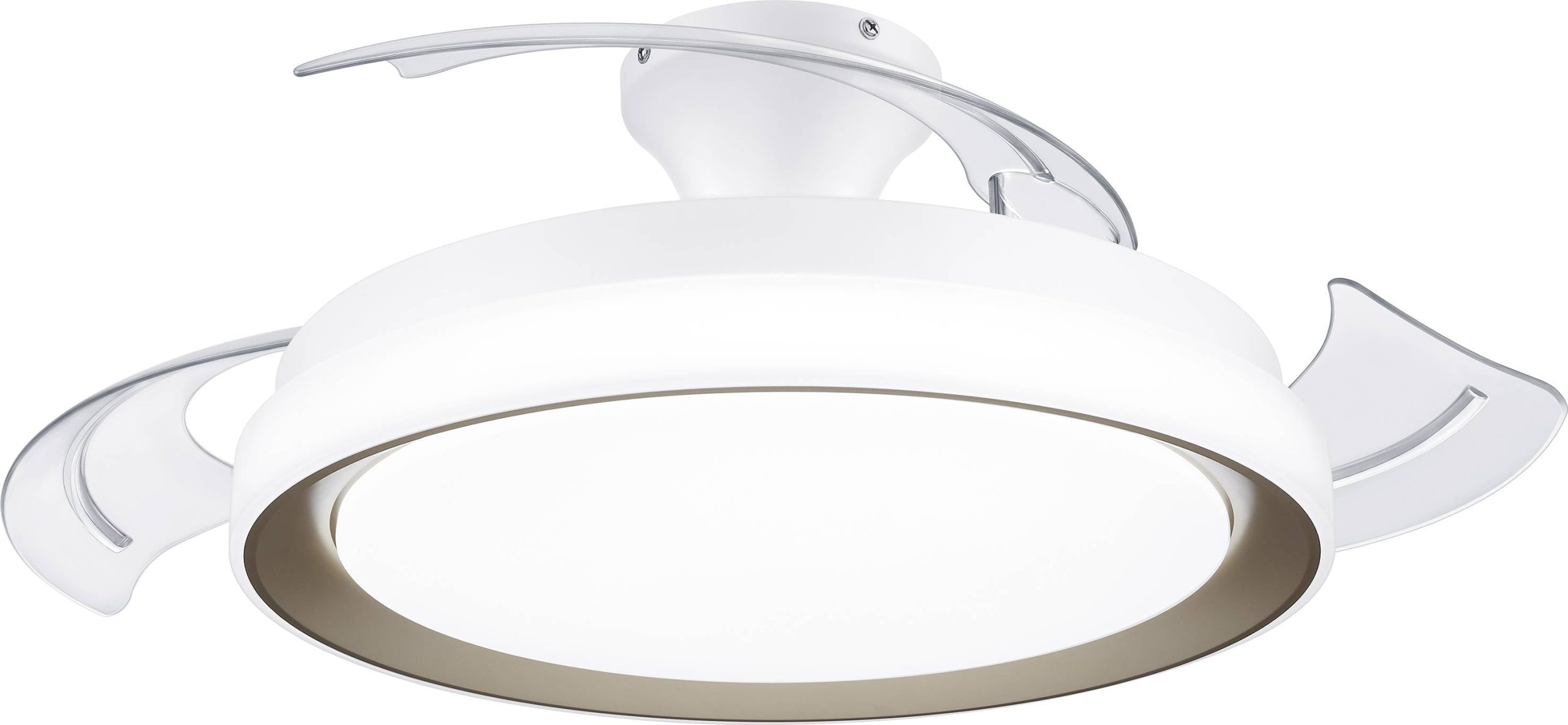 Philips LED Bliss Wentylator sufitowy 28 W, 35 W (Ø x W) 510 mm x 418 mm złoty podświetlenie, timer - obrazek 1