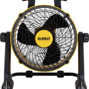 DEWALT Wentylator stołowy 110 W (Ø x W) 560 mm x 525 mm żółty DEWALT Wentylator stołowy 110 W (Ø x W) 560 mm x 525 mm żółty