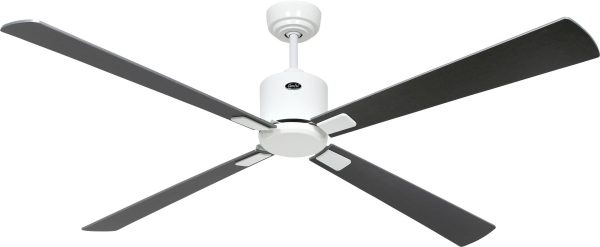 CasaFan ECO NEO III 152 WE-WN/SI WiFi Flügel Wenge/silber Wentylator sufitowy 27 W (Ø x W) 152 cm x 360 mm biały pilot z