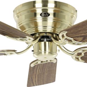 CasaFan FLAT 103-III MG-EA/BU Flügel Eiche antik/Buche Wentylator sufitowy 65 W (Ø x W) 103 cm x 164 mm mosiądz (szczotk CasaFan FLAT 103-III MG-EA/BU Flügel Eiche antik/Buche Wentylator sufitowy 65 W (Ø x W) 103 cm x 164 mm mosiądz (szczotk