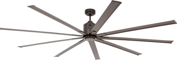 CasaFan BIG SMOOTH ECO 220 BZ-BZ Flügel Bronze Wentylator sufitowy 35 W (Ø x W) 224 cm x 460 mm brąz pilot zdalnego ster